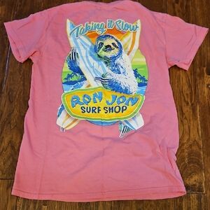 Ron Jon Pink Short Sleeve Tee